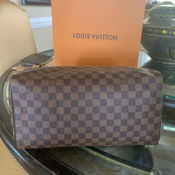 Excellent Condition Damier Ebene Speedy 35 - Picture 13 of 15